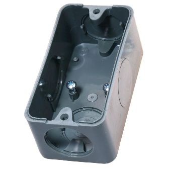 Condulete PVC 5 Entradas Peq Cinza