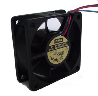 Micro Ventilador 60x60x25MM 12V BERFLO