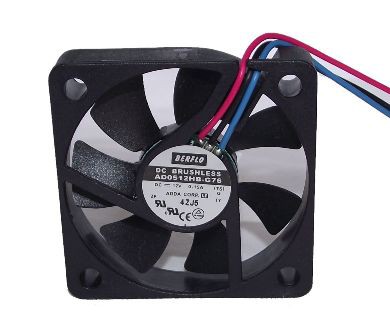 Micro Ventilador 50x50x10MM 12V BERFLO