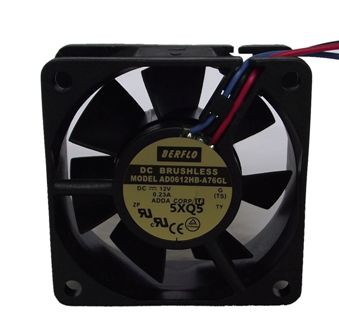 Micro Ventilador 60x60x25MM 12V BERFLO