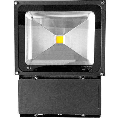 Refletor Led 100W 6000K Preto Bivolt Aiha