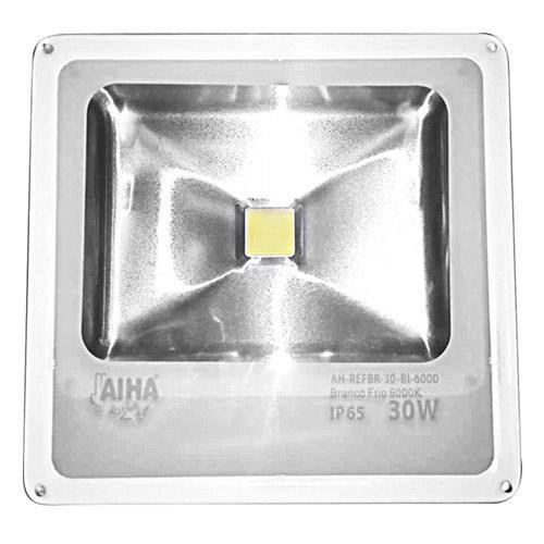 Refletor Led 30W 6000K Branco Bivolt Aiha