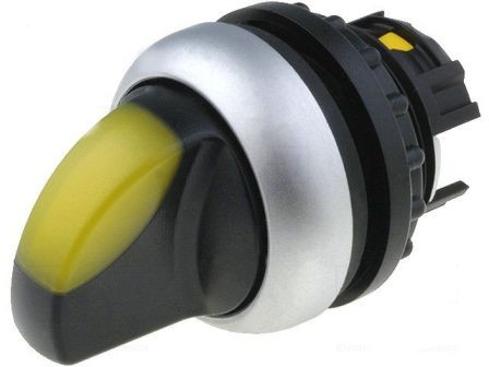 Comutadora Iluminada 3 Posicoes Fixa Amarelo 220Vca EATON