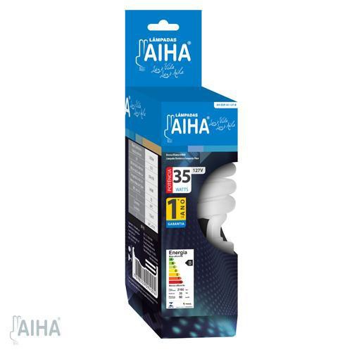 Lampada Fluorescente Compacta Espiral 35W E-27 220V AIHA
