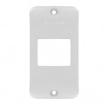 Tampa PVC 2 Teclas P/ Condulete Peq Branco