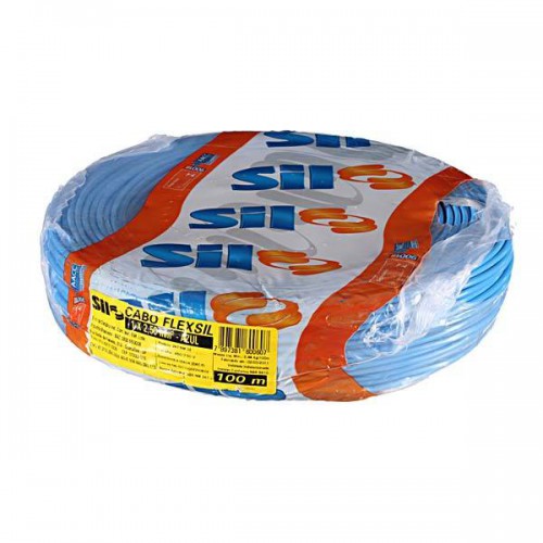 Cabo Flexivel 750V 6,00MM Azul Sil