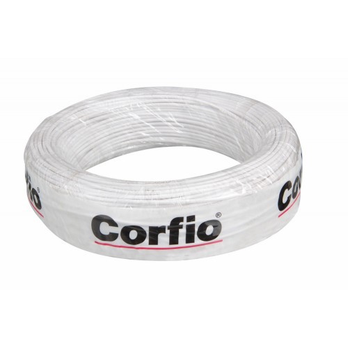 Cabo Flexivel 750V 0,75MM Branco Corfio