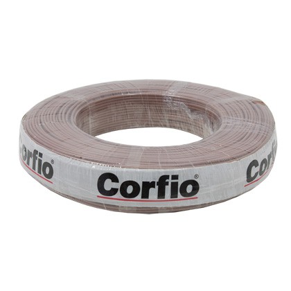 Cabo Flexivel 750V 0,75MM Marrom Corfio