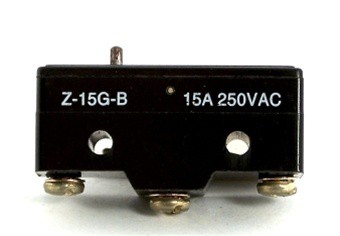 MICRO CHAVE 15A 250VCA C/PISTÃO RETO CURTO BHS