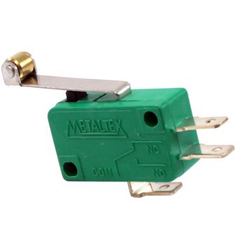 MICRO CHAVE 10A 125/250VCA C/HASTE E ROLDANA METALTEX