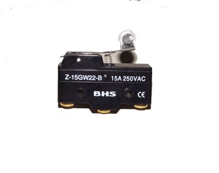 MICRO CHAVE 15A 250VCA C/ ALAVANCA E C/ ROLDANA BHS