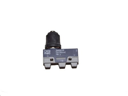 MICRO CHAVE 15A 250VAC C/ PINO C/ PROTEÇAO BORRACHA CCA DIGIMEC
